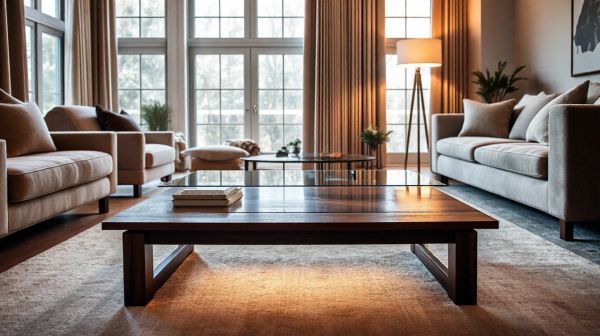 Découvrez des tables basses designs pour embellir votre salon !