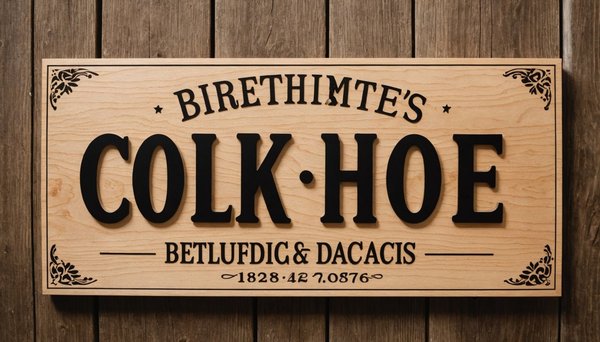 Signalétique en bois : trouvez la plaque parfaite pour vous !